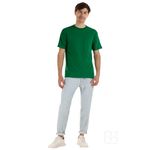 Playera Cuello Redondo Manga Corta Para Niños Verde Bandera