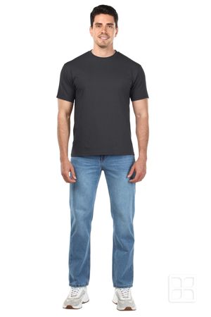 Playera Cuello Redondo Manga Corta para Hombre Color Carbón