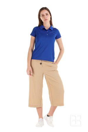 Playera Tipo Polo Premium 100% Poliéster Para Mujer Color Rey