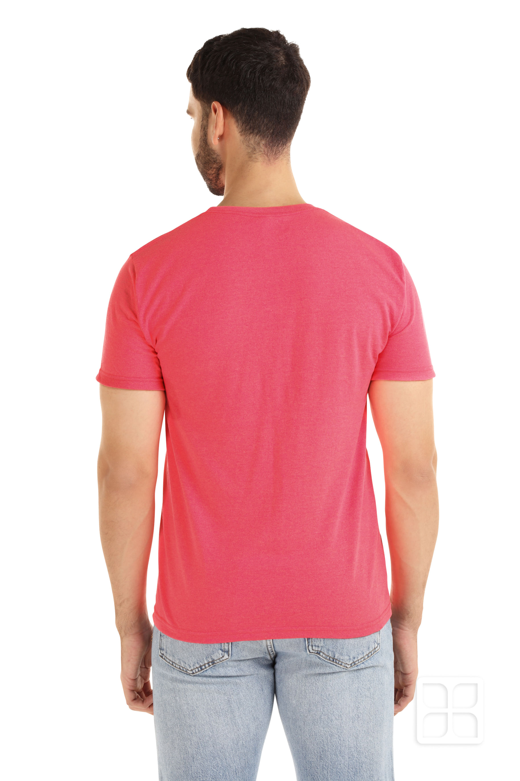  Camisetas para hombre de manga corta ajustada de algodón con  cuello redondo, camiseta atlética para correr, manga corta, transpirable,  Rosado : Ropa, Zapatos y Joyería
