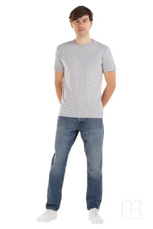 Playera Cuello Redondo Manga Corta Premium para Hombre Color Jaspe