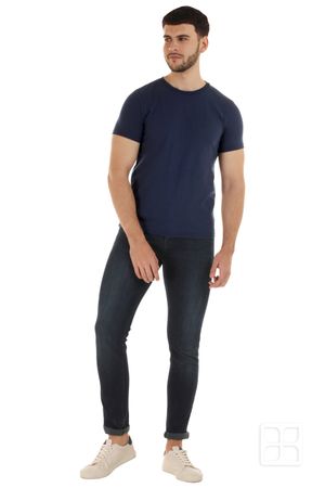 Playera Cuello Redondo Manga Corta Premium para Hombre Color Marino