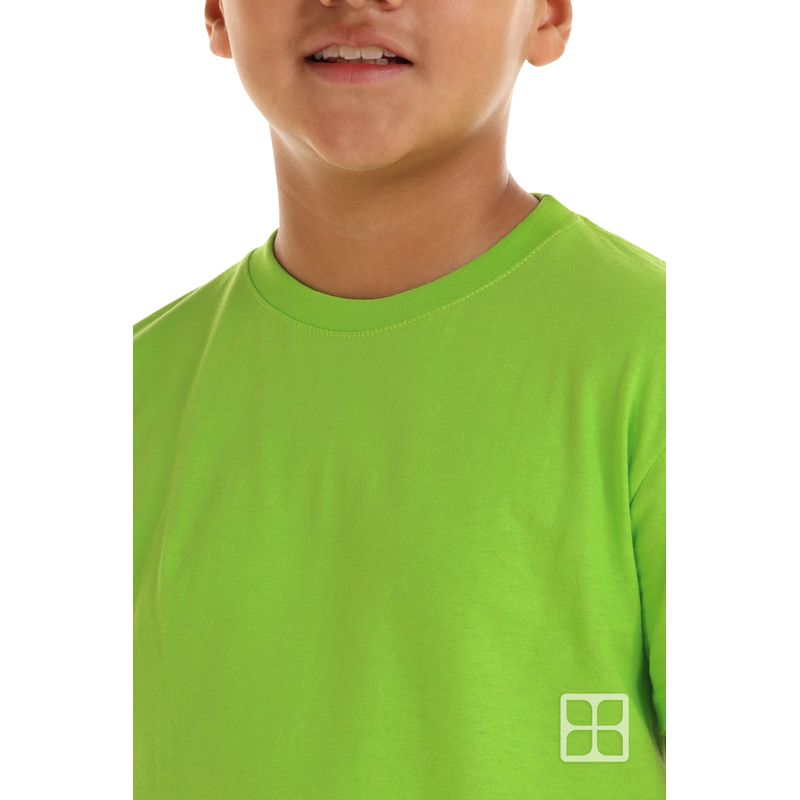 Playera verde limon niño new arrivals