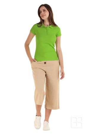 Playera Tipo Polo Premium para Mujer Color Limón