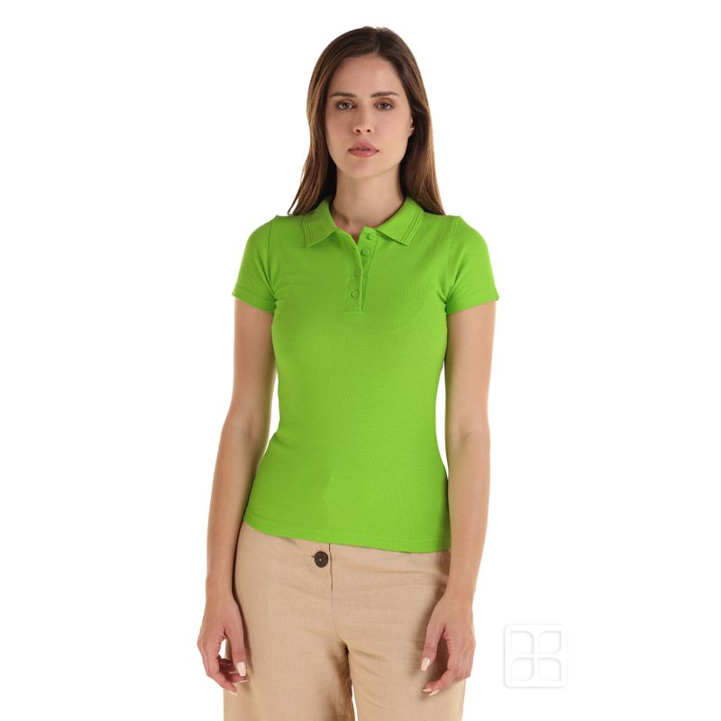 Playera Tipo Polo Premium Para Mujer Lima