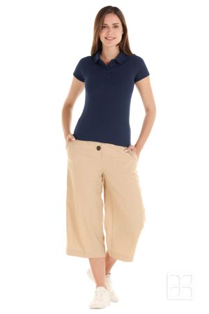 Playera Tipo Polo Premium para Mujer Color Marino