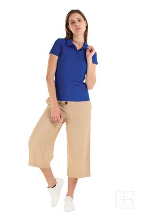Playera Tipo Polo Premium para Mujer Color Rey