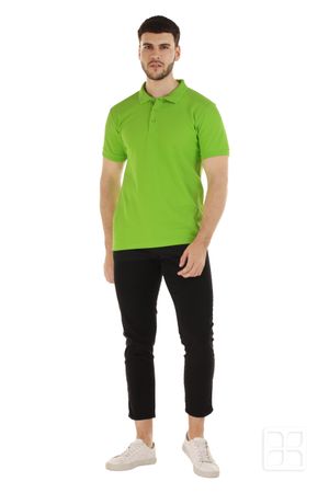 Playera Tipo Polo Premium para Hombre Color Limón