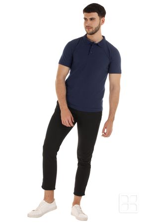Playera Tipo Polo Premium para Hombre Color Marino