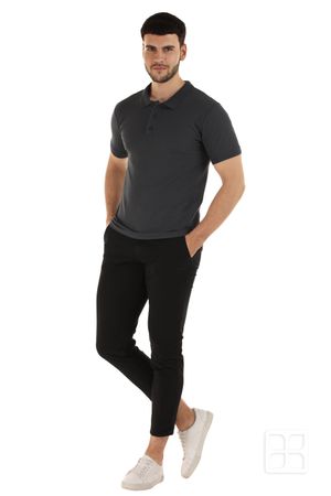 Playera Tipo Polo Premium para Hombre Color Carbón