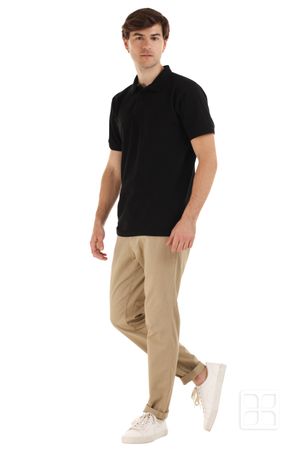 Playera Tipo Polo Premium para Hombre Color Negro