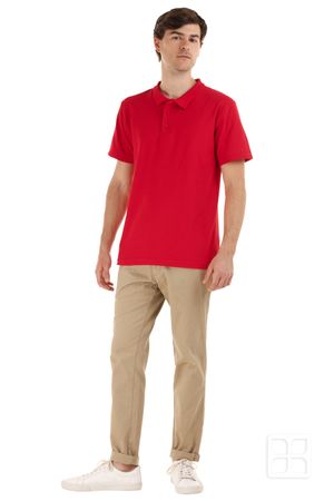 Playera Tipo Polo Premium para Hombre Color Rojo