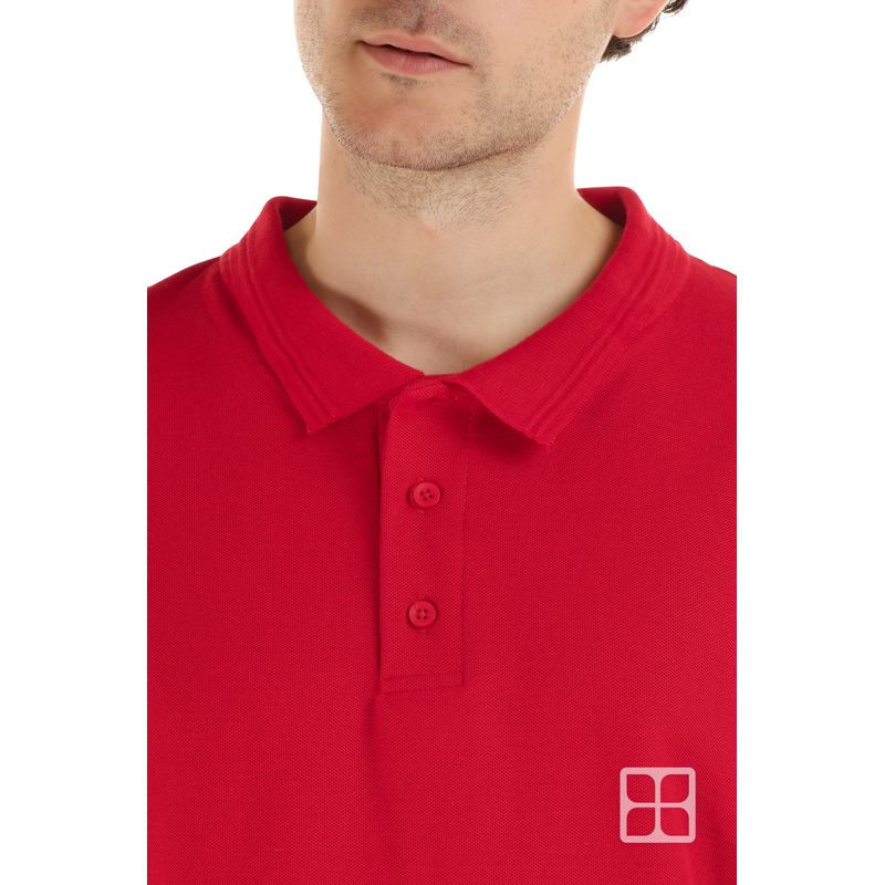 Productos playeras playera-polo-para-hombre-fi-1792-roja-con-blanco