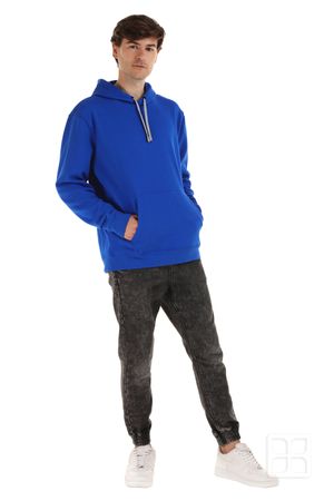 Sudadera Premium Unisex Cuello Redondo Con Capucha y Cangurera Color Rey