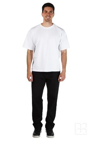 Playera Oversize Cuello Redondo Color Blanco