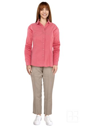 Camisa Premium Manga Larga Para Mujer Color Rojo